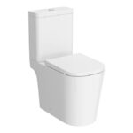 Arezzo Square Short Projection Close Coupled Rimless Toilet