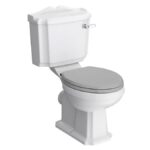 Appleby Traditional Close Coupled Toilet + Soft Close Seat