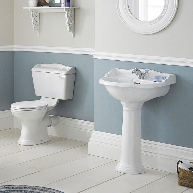 Monaco Traditional Toilet with Soft Close Seat - Image 3