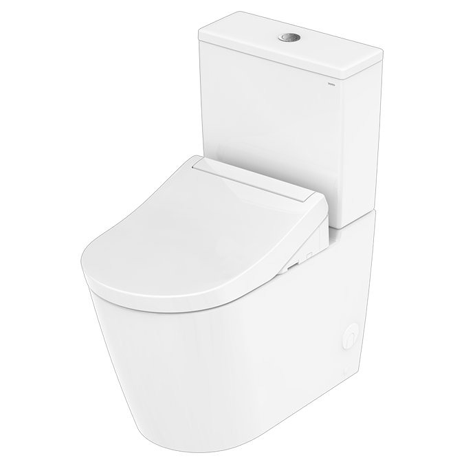 Toto RG Close Coupled Smart Toilet with Bidet Wash Function and Heated Seat - Image 3