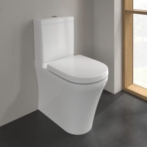 Villeroy & Boch O.Novo Comfort Height BTW Close Coupled Toilet with Soft Close Seat