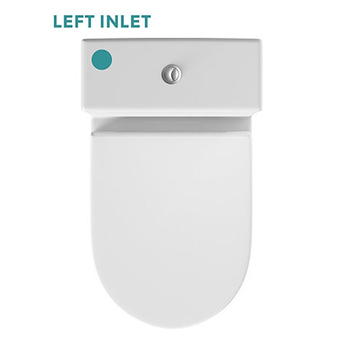 Orchard Elsdon Close Coupled Toilet with Soft Close Slim Seat - Image 6