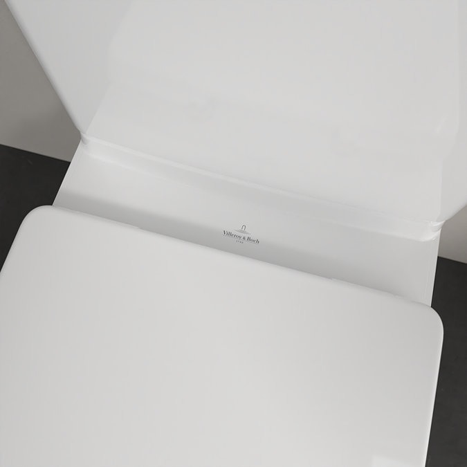 Villeroy & Boch O.Novo Comfort Height BTW Close Coupled Toilet with Soft Close Seat - Image 5