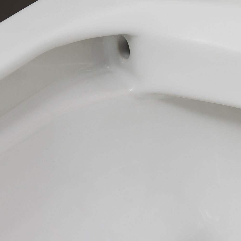 Duravit DuraStyle Basic Rimless Close Coupled Toilet (4.5/3 L Flush) + Seat - Image 3