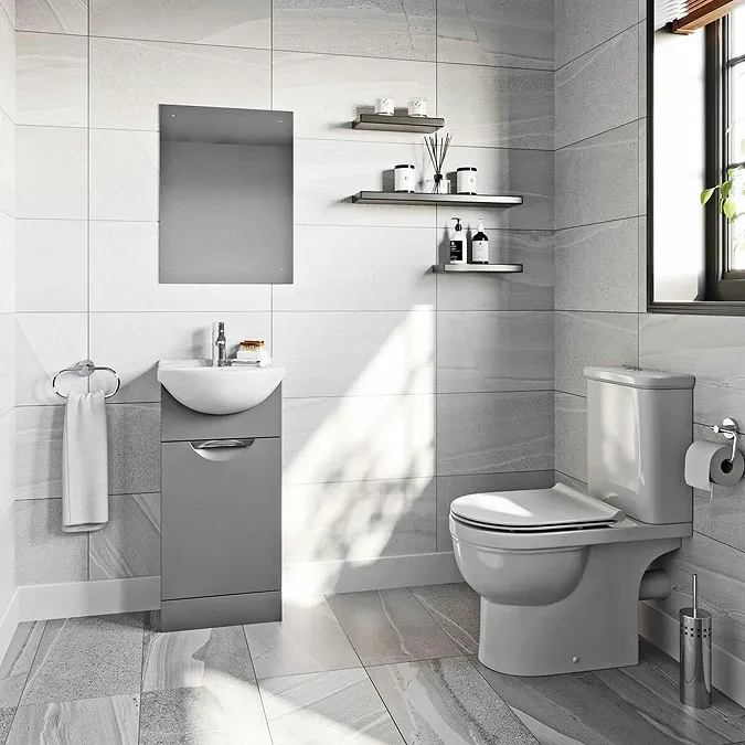 Orchard Elsdon Close Coupled Toilet with Soft Close Slim Seat - Image 7