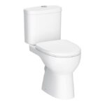 Cove Rimless Close Coupled Toilet + Soft Close Seat