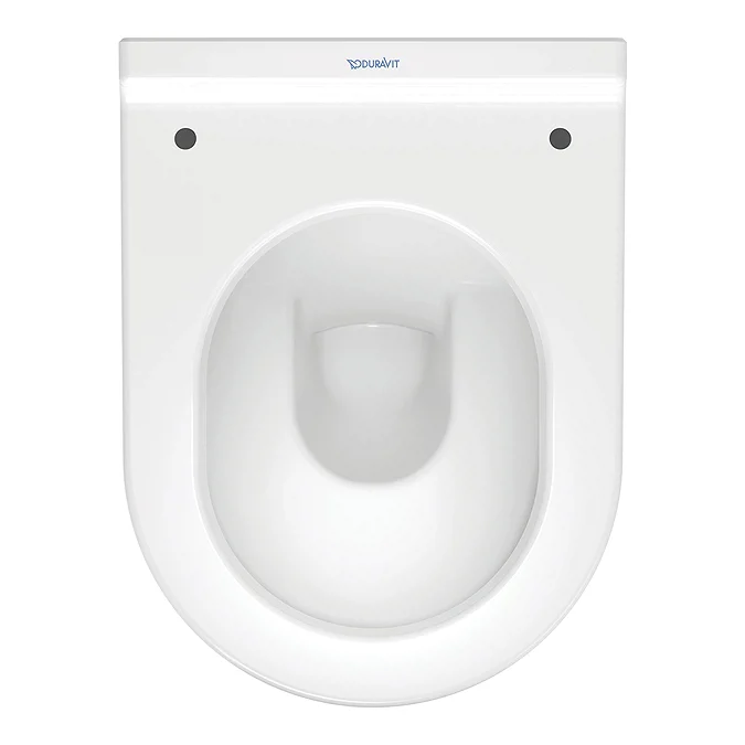Duravit Starck 3 Compact Wall Hung Toilet Pan + Seat - Image 6