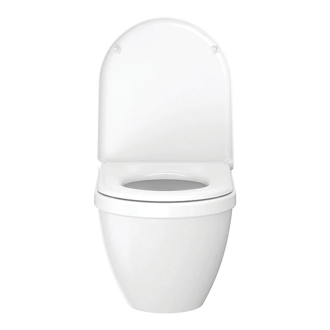 Duravit Starck 3 Compact Wall Hung Toilet Pan + Seat - Image 4