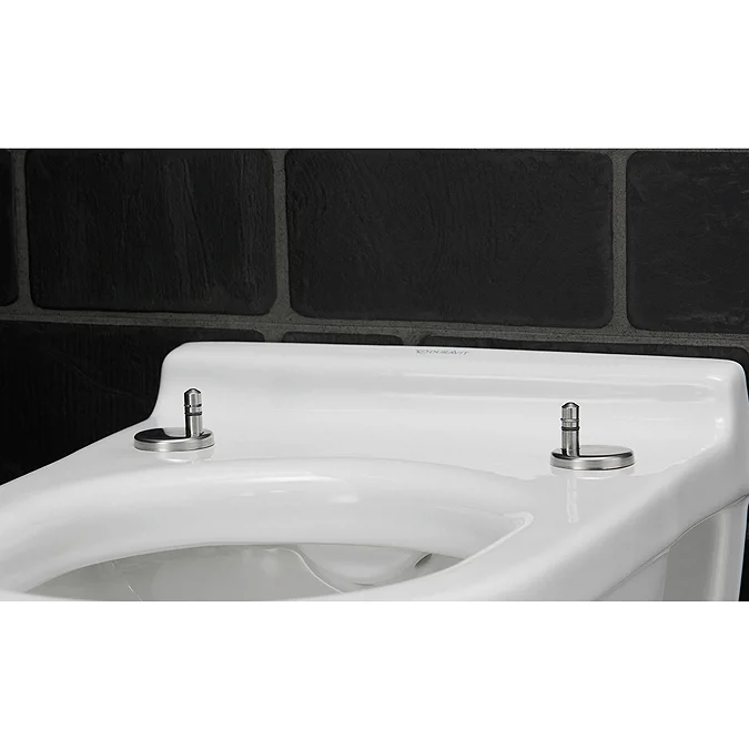 Duravit Starck 3 Compact Wall Hung Toilet Pan + Seat - Image 3