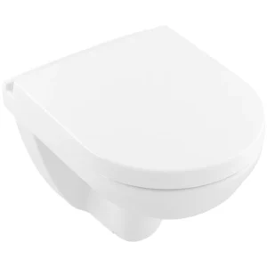 Villeroy and Boch O.novo DirectFlush Wall Hung Toilet w/ Soft Close Toilet Seat