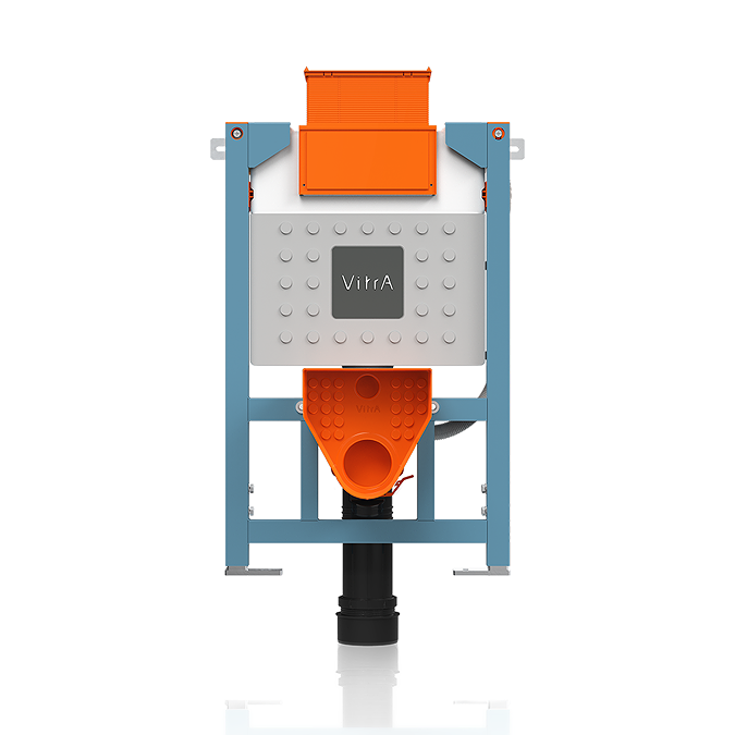 VitrA V-Fix Prime 980mm Frame for Wall Hung Toilets with Dual Flush Cistern - Image 2