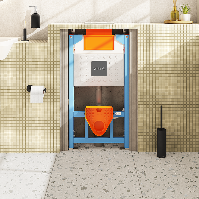 VitrA V-Fix Prime 980mm Frame for Wall Hung Toilets with Dual Flush Cistern - Image 3