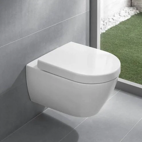Villeroy and Boch Subway 2.0 Wall Hung Toilet + Soft Close Seat