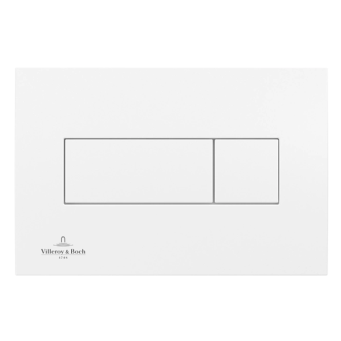 Villeroy & Boch ViConnect Pro S Toilet Frame, Cistern and Flush Plate Set – White - Image 4