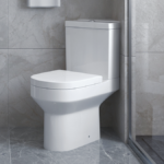 Metro Modern Corner Toilet + Soft Close Seat