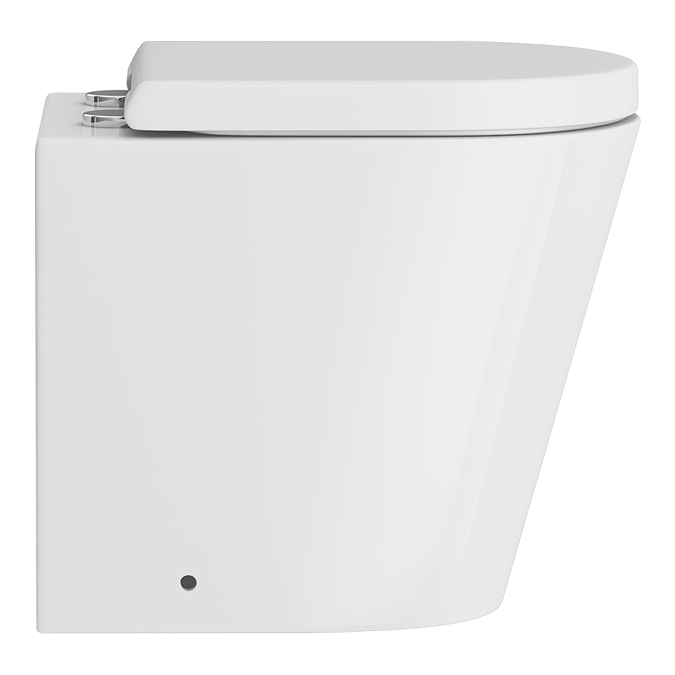 Arezzo Back to Wall Toilet + Soft Close Seat - Image 2