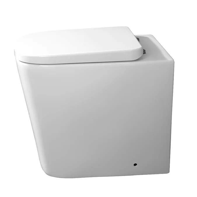 Arezzo Square Short Projection BTW Rimless Toilet + Soft Close Seat - Image 2