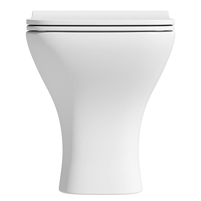 Orchard Derwent Square Compact Back to Wall Toilet with Soft Close Slim Seat - Image 3