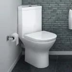 Orion Modern Corner Toilet + Soft Close Seat