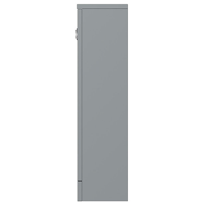 Clarity 500mm Satin Grey Back-to-Wall Toilet Unit Only (200mm Depth) - Image 3