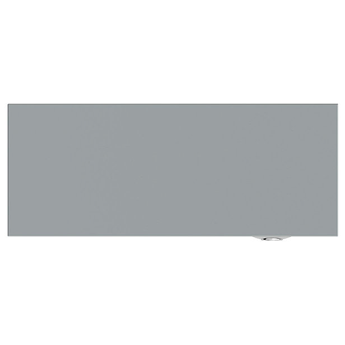 Clarity 500mm Satin Grey Back-to-Wall Toilet Unit Only (200mm Depth) - Image 4