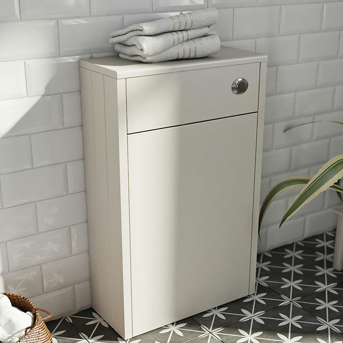 Orchard Dulwich Stone Ivory 500mm Slimline Back to Wall Toilet Unit