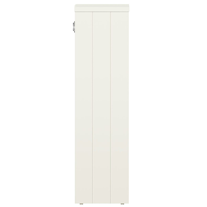 Orchard Dulwich Stone Ivory 500mm Slimline Back to Wall Toilet Unit - Image 4