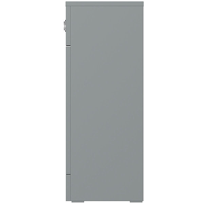 Orchard Elsdon Stone Grey Slimline 500mm Back to Wall Toilet Unit - Image 4