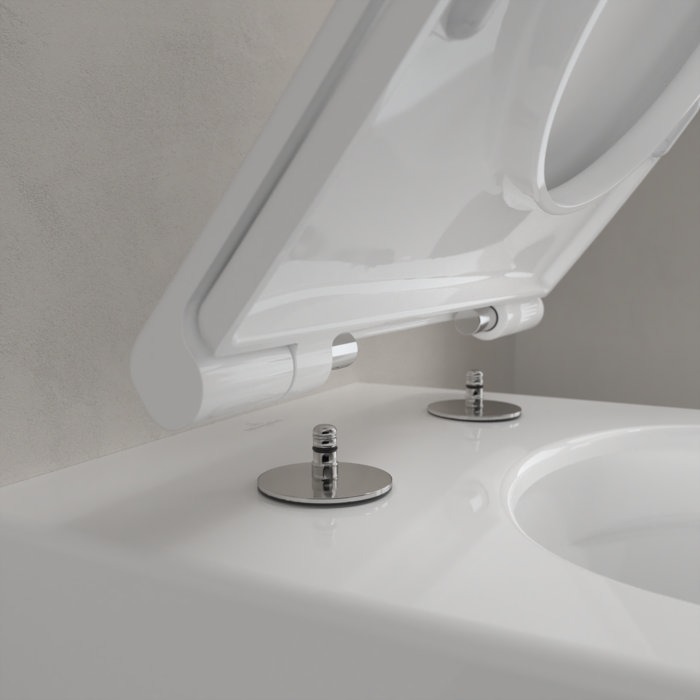 Villeroy and Boch Universo TwistFlush Wall Hung Toilet Combi Pack - Image 3