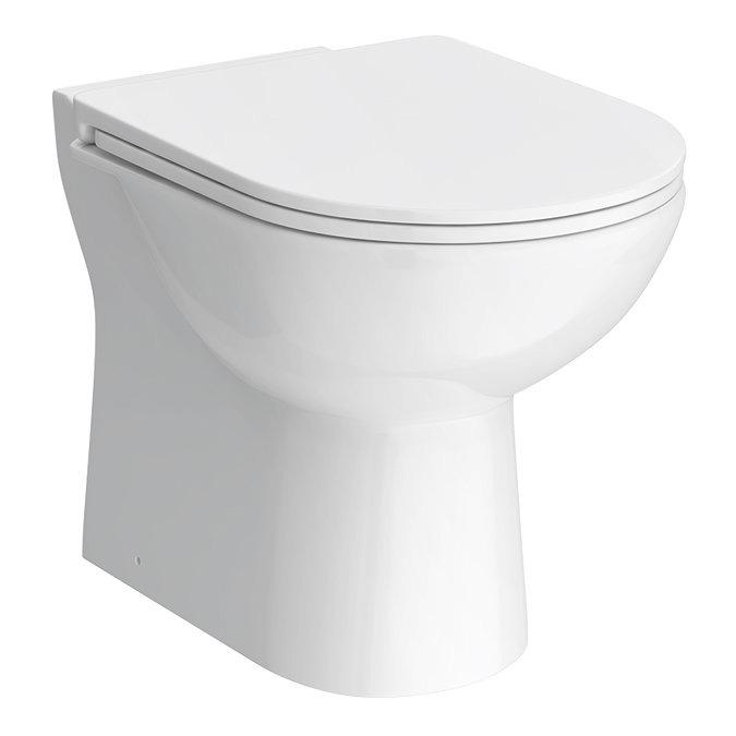 Alaska Back to Wall Toilet Pan with Slim Seat - Image 3