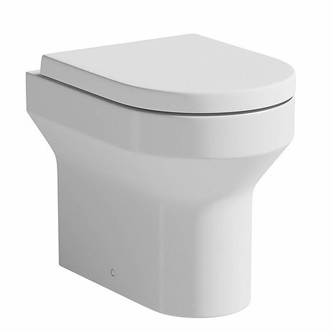 Alaska Back to Wall Toilet Pan with Slim Seat