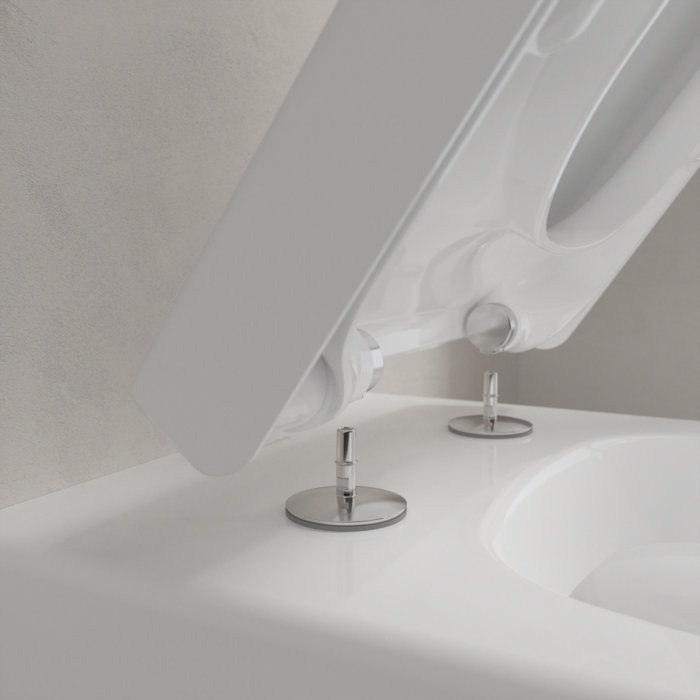 Villeroy and Boch Subway 2.0 Wall Hung Toilet + Soft Close Seat - Image 4