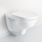 Villeroy and Boch O.novo DirectFlush Rimless Wall Hung Toilet w/ Soft Close Seat