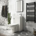 Alaska Combined Two-In-One Wash Basin & Toilet (500mm wide x 300mm)