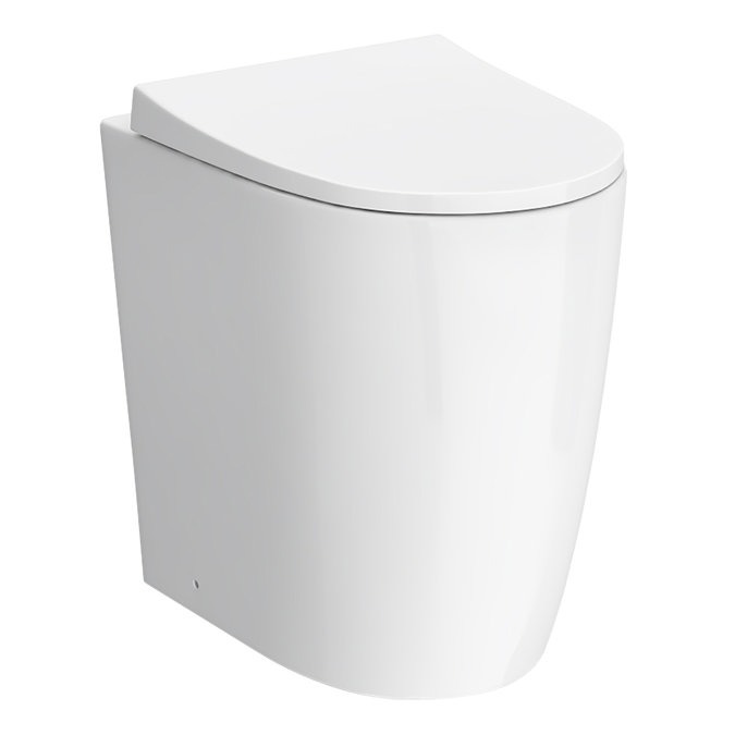 Arezzo Back to Wall Comfort Height Toilet + Soft Close Seat - Image 3