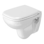 Duravit D-Code Compact Wall Hung Toilet + Seat