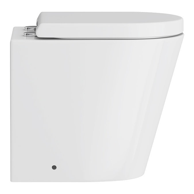 Arezzo Back to Wall Toilet + Soft Close Seat - Image 3