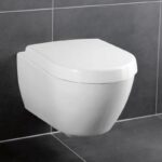 Villeroy and Boch Subway 2.0 DirectFlush Rimless Wall Hung Toilet + Soft Close Seat