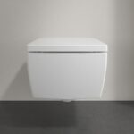 Villeroy and Boch Memento 2.0 DirectFlush Rimless Wall Hung Toilet + Soft Close Seat