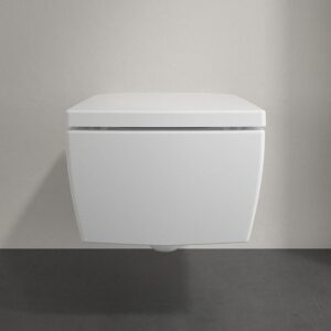 Villeroy and Boch Memento 2.0 DirectFlush Rimless Wall Hung Toilet + Soft Close Seat