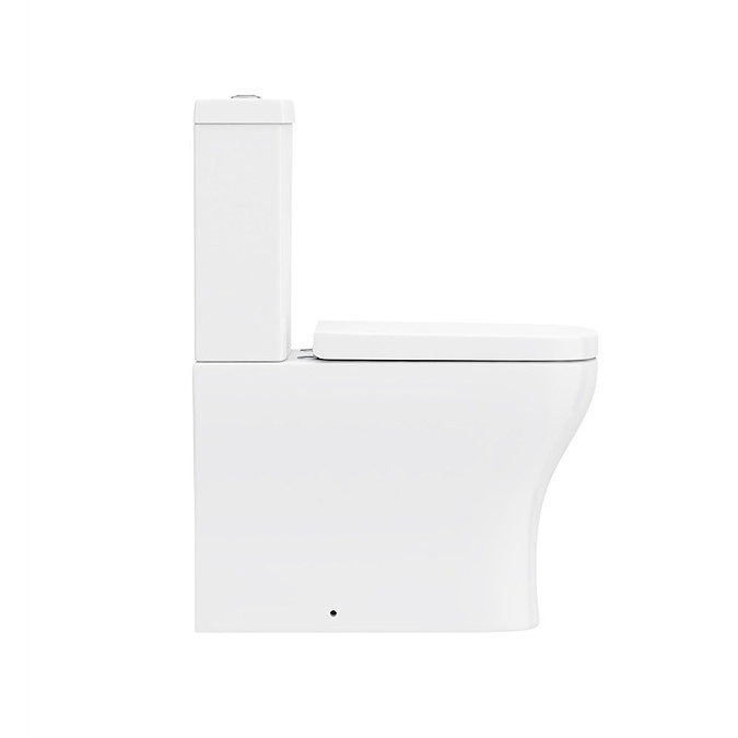 Venice Modern BTW Close Coupled Toilet + Soft Close Seat - Image 3