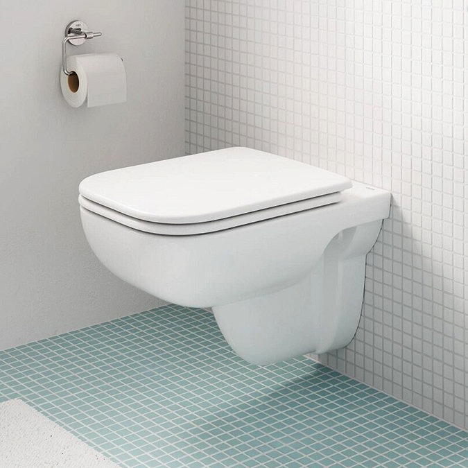 Grohe Start Edge Wall Hung Toilet + Soft Close Seat – 39815000 - Fizzy Bath
