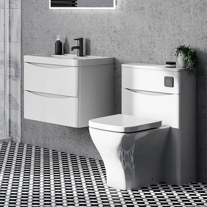 Venice Modern Back To Wall Pan + Soft Close Seat - Image 5