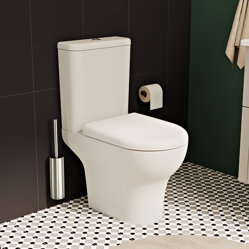 VitrA Zentrum Rimless BTW Close Coupled Toilet - Image 2