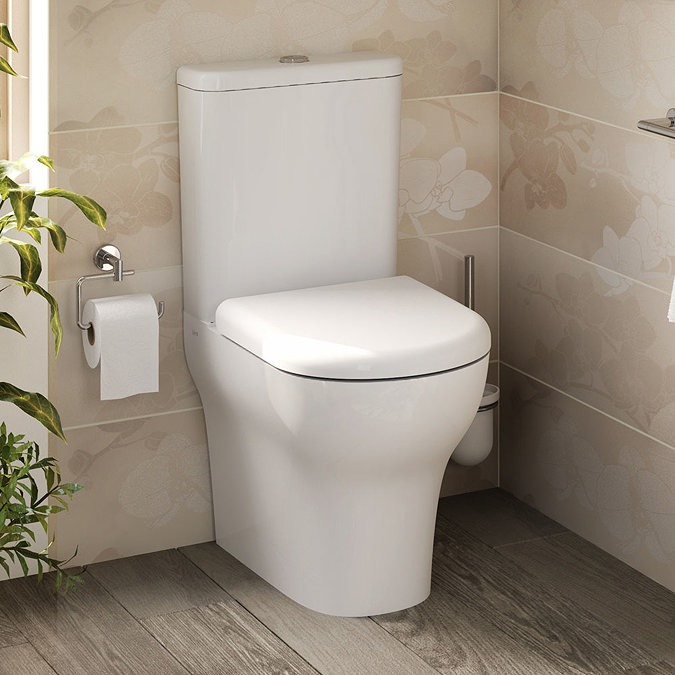 VitrA Zentrum Rimless BTW Close Coupled Toilet - Image 6