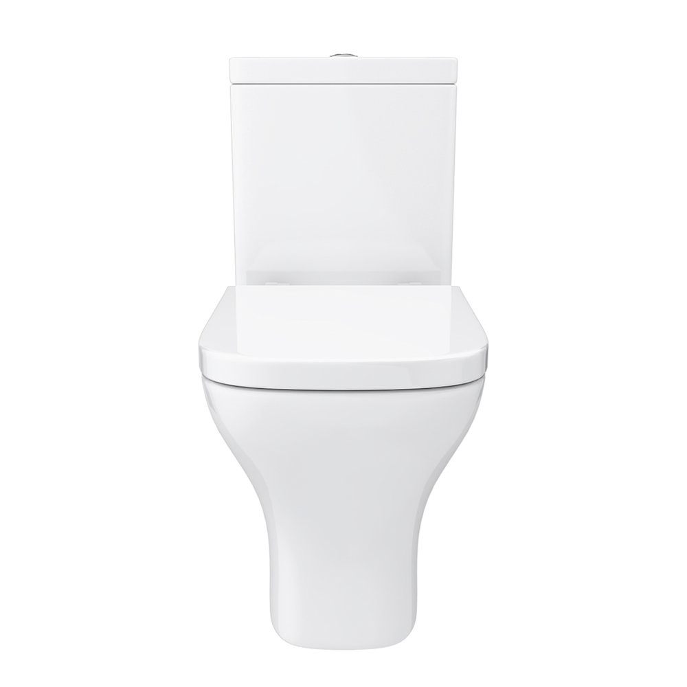 Venice Modern Corner Toilet + Soft Close Seat - Image 3