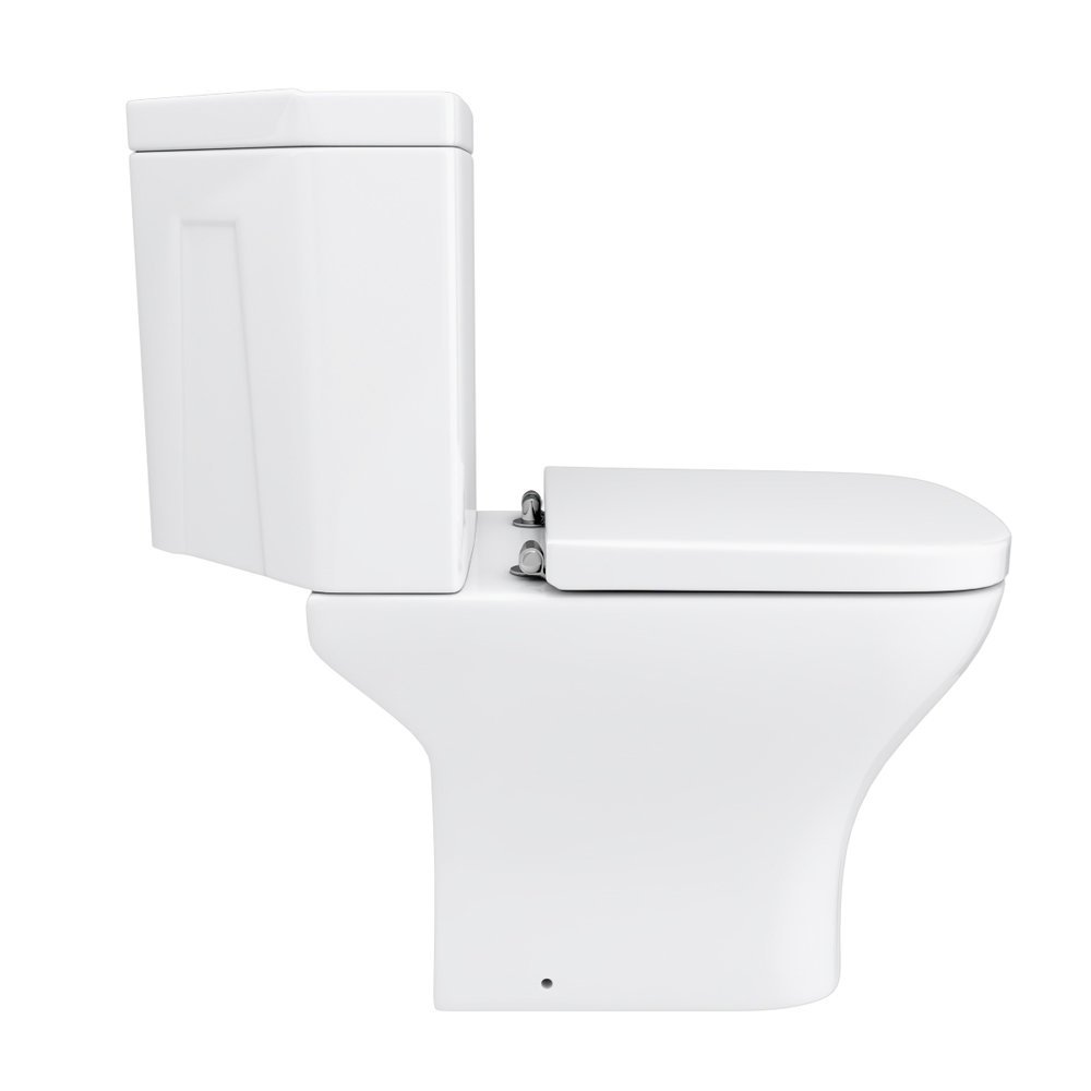 Venice Modern Corner Toilet + Soft Close Seat - Image 4