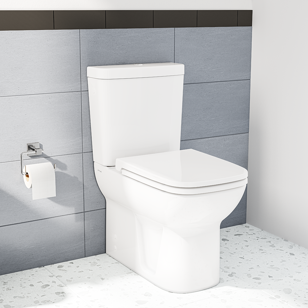VitrA S20 Model Close Coupled Toilet (Closed Backed) - Image 2