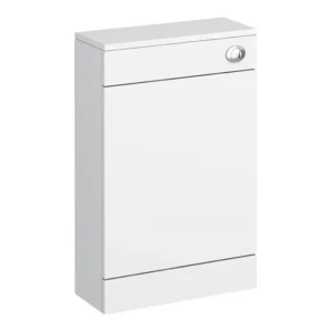 Sienna High Gloss White WC Unit with Concealed Cistern W500 x D200mm