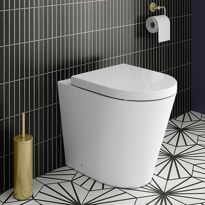Arezzo Back to Wall Toilet + Soft Close Seat